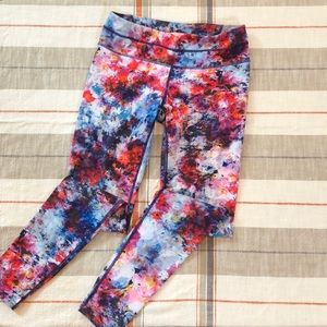 Athleta running tights like new w/ zip pocket, xs